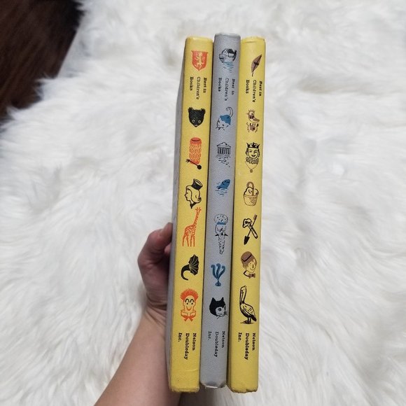 ❤️Vintage Children's Best Of 1958 Set of 3 Books Kids Storytime Hard Cover - Picture 9 of 12